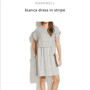 Madewell striped Blanca dress